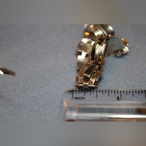 Available! COPY - Silver and abalone linked bracelet - Picture 3 of 7